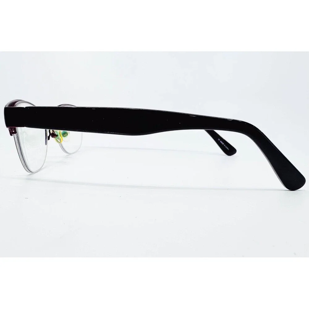 Wittnauer Eyeglasses Womens Burgundy Cat Eye Half Rim Frames 52-16-135